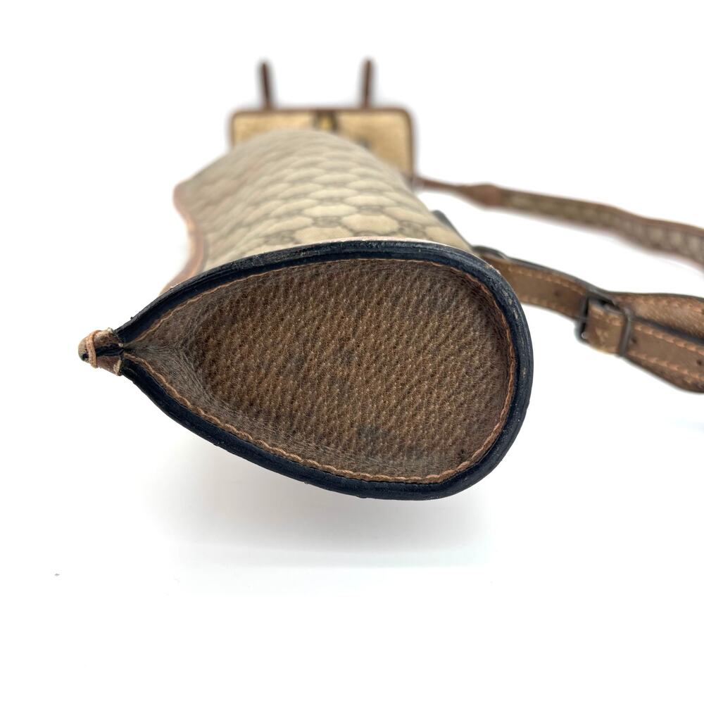 Vintage Gucci Tan GG Monogram Rifle Sling Bag - Picture 6 of 8